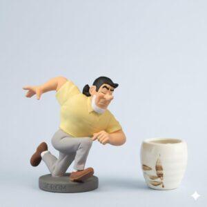 Beeldje "Jerom" – Suske & Wiske (Parastone) – Hoogte 12,5 cm