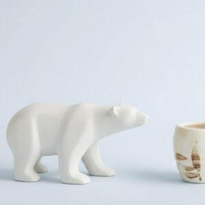 Ours Blanc - François Pompon - Wit - 31 cm - Groot Designbeeld