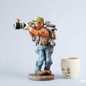 Parastone Profisti Beeldje Natuurfotograaf PRO35 - 23 cm - Foto Cadeau