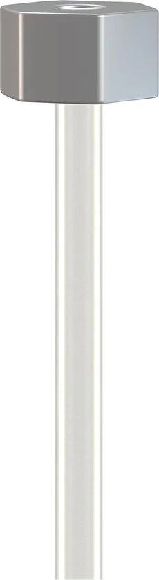 Perlon + glijder 2mm 150 cm max 15kg