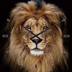 Wandklok – Lion King – Decoratieve Klok met Leeuwenmotief