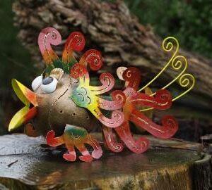 Metalen Wanddecoratie – Kleurrijke Vis – Vrolijk Metaalkunst aan de Muur