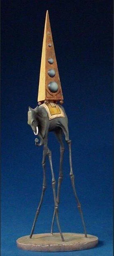Dali Cheval La tentation de Saint Antoine