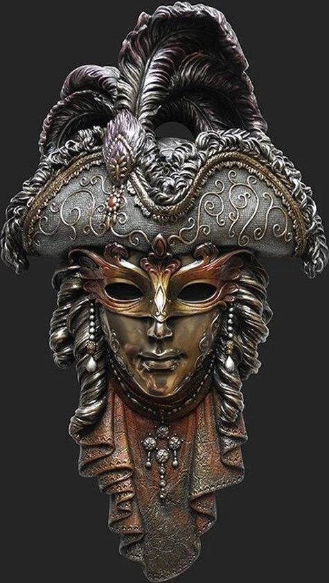 La Pirata Venetiaans masker wandversiering