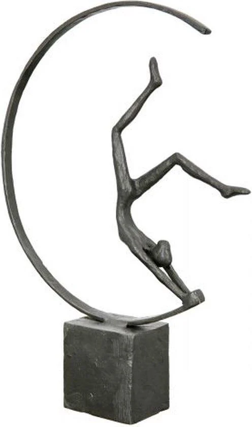Design-Sculptuur Gymnast kunsthars