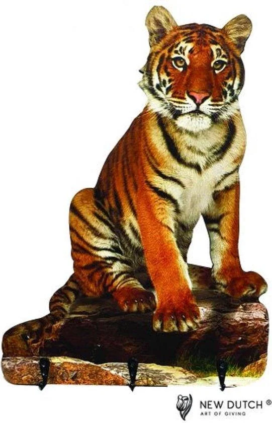 Wildlife kapstok Tijger kinderkapstok