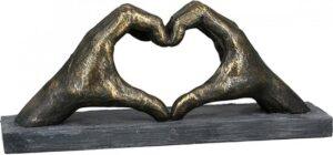 Gilde Handwerk Heart of Hands Beeld Brons