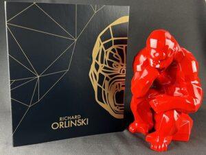 Richard Orlinski Kong thinker 23 cm