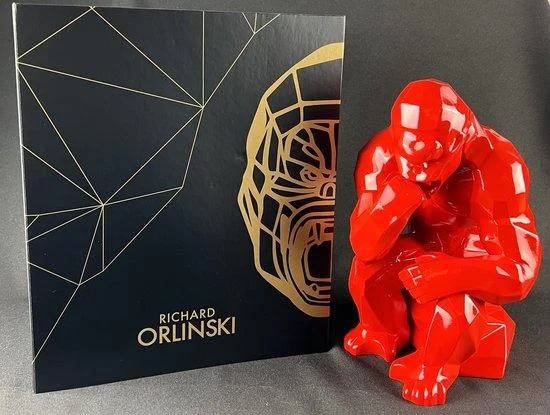 Richard Orlinski Kong thinker 23 cm