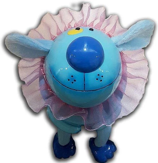 Spaarpot Hond Ballerina met tule kraag
