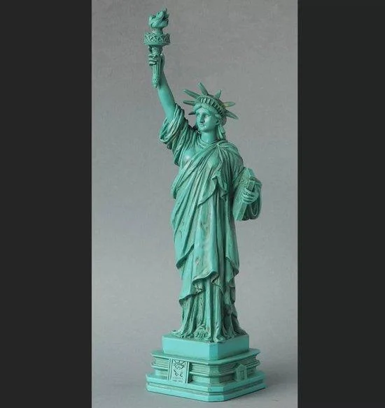 Vrijheidsbeeld Amerika Statue of Liberty green