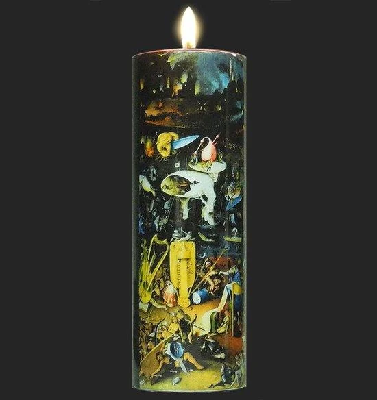 Theelichthouder Jeroen Bosch Paradise and Hell 14 cm