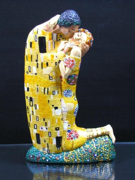 Gustav Klimt Mouseion Sculptuur De Kus