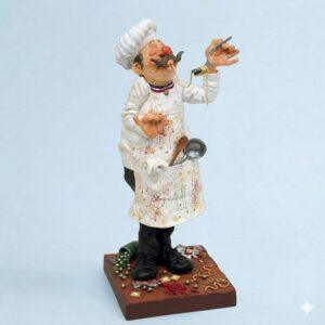 Guillermo Forchino – De Kok (Chef-kok) – Rodolfo Monti – Hoogte 24 cm
