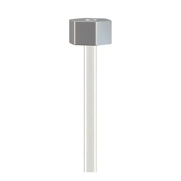 Artiteq Slider 2 mm perlon draad 100 cm transparant