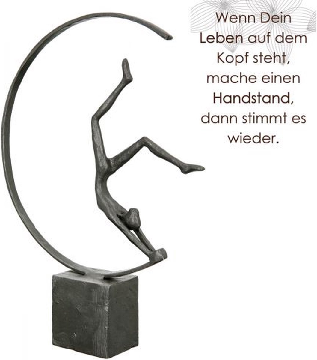 Design-Sculptuur Gymnast kunsthars