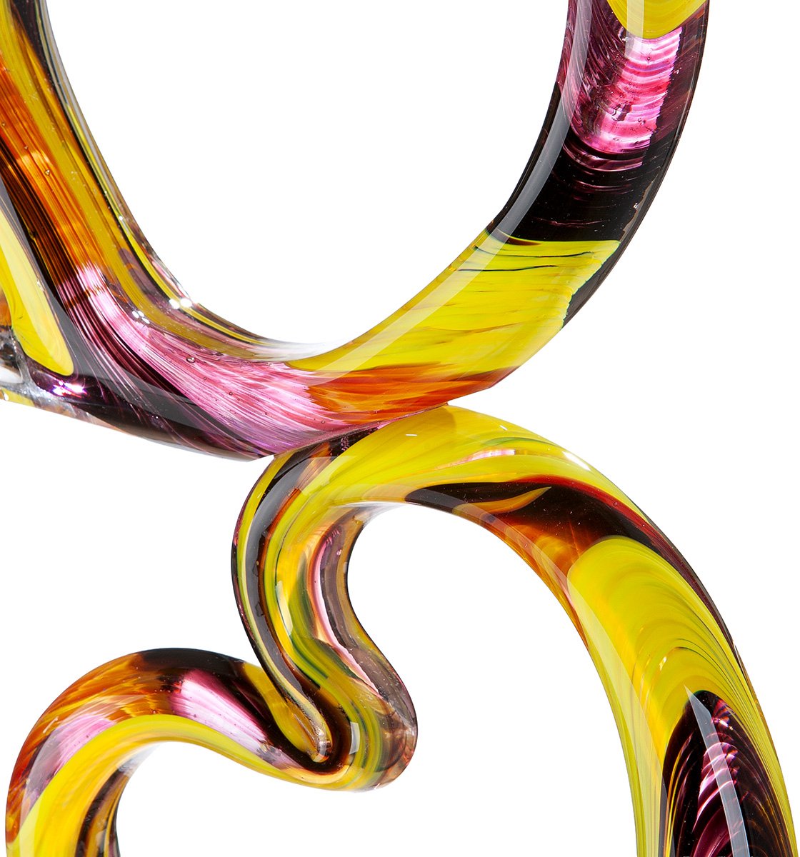 GlasArt Sculptuur Harten Corazon handgemaakt glaskunstwerk