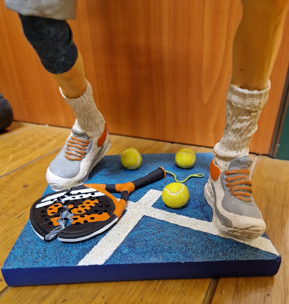 Beeld De Padel speler Guillermo Forchino