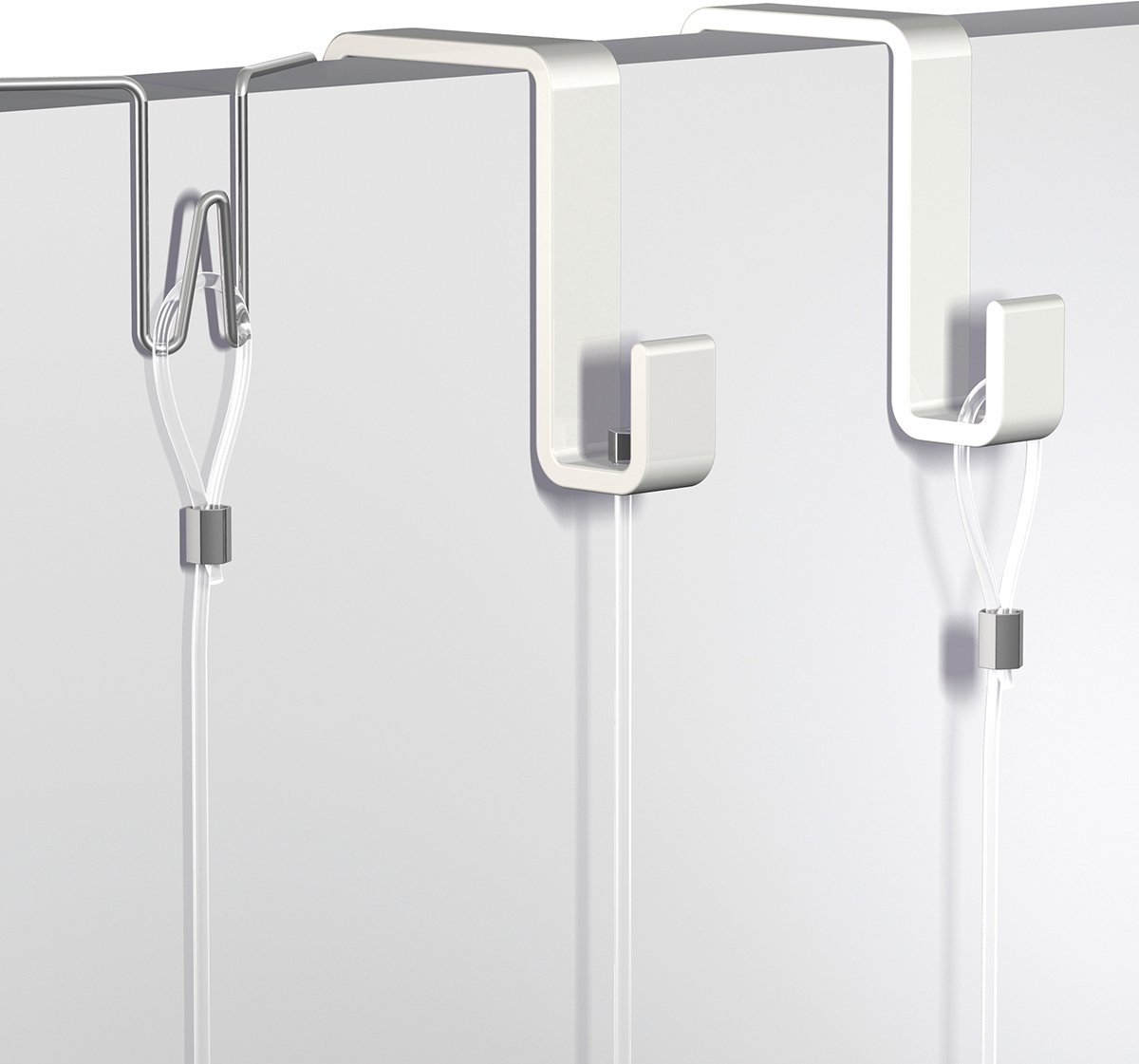 Scheidingswandhaak flex 11-30 mm RVS