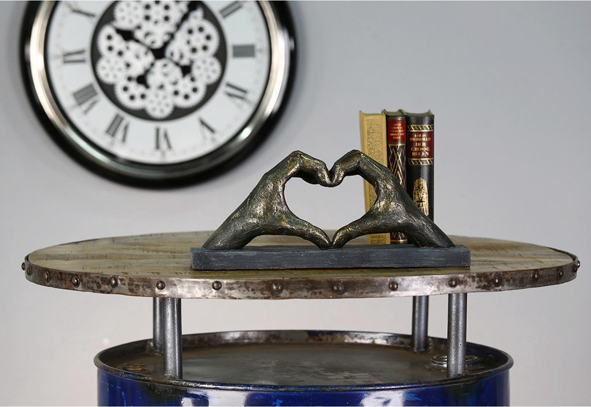 Gilde Handwerk Heart of Hands Beeld Brons