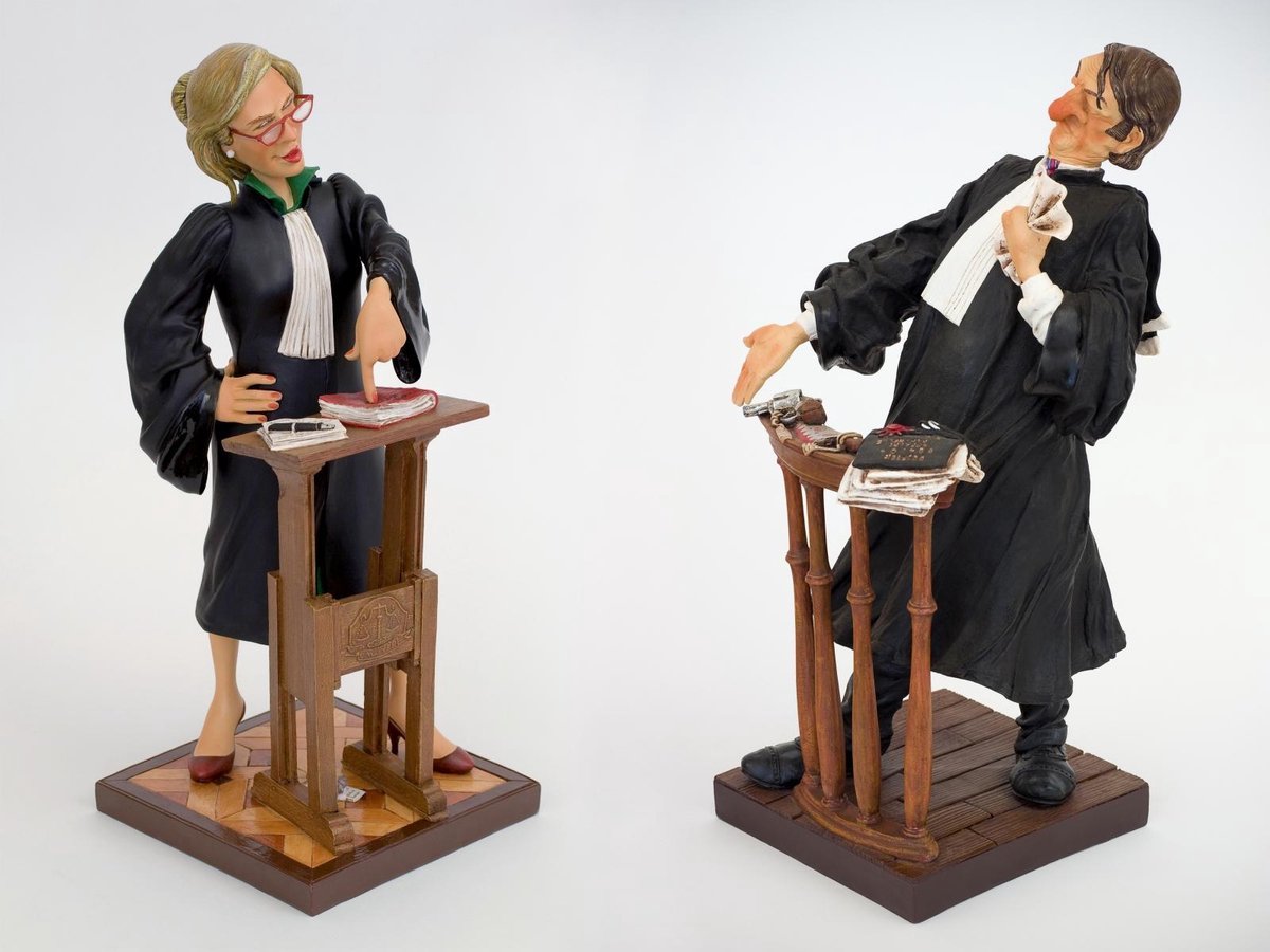 Forchino Mevrouw de Juriste Lady Lawyer Die Juristin