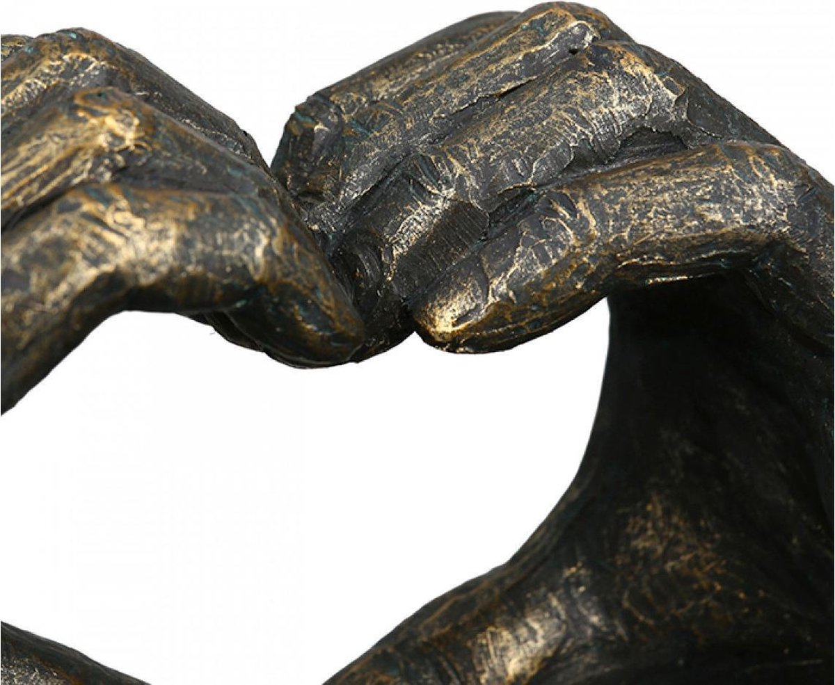 Gilde Handwerk Heart of Hands Beeld Brons