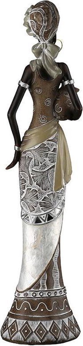 Gilde Handwerk Poly Lady Nairobi beeld ivoor polyresin 39 cm