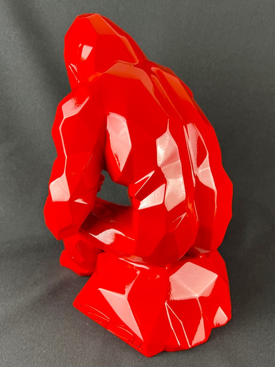 Richard Orlinski Kong thinker 23 cm