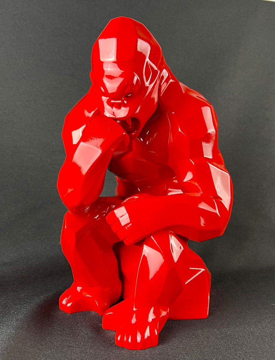 Richard Orlinski Kong thinker 23 cm