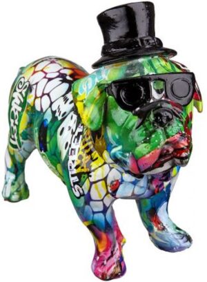 Poly Mops Street Art groen 17 cm