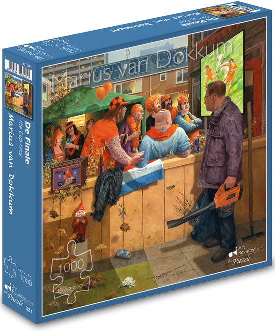 Marius van Dokkum puzzel De finale, 1000 stukjes