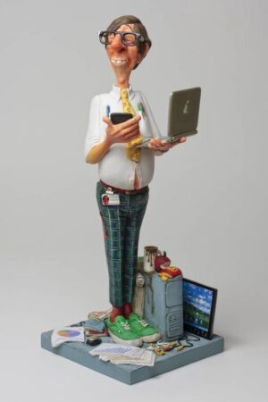 Forchino beeld De computerexpert, 24 cm