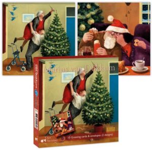 Marius van Dokkum kerstdoosje Kerstengeltjes en Kerstknuffel