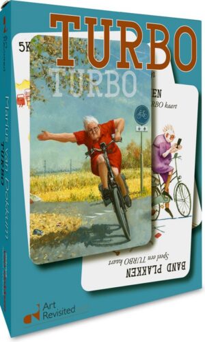 Marius van Dokkum Turbo spel, kaartspel voor jong en oud