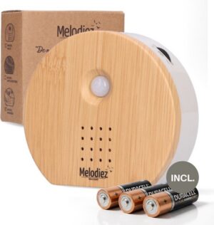 Melodiez Nature box vogelhuisje met geluid, eiken