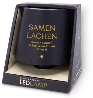 Miko oplaadbare LED-fleslamp met tekst Vriendin