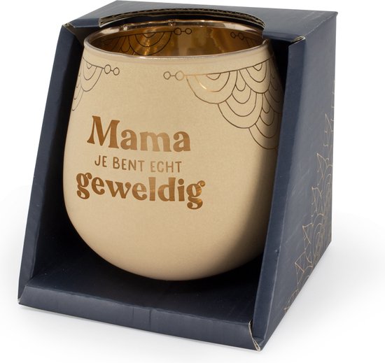 Miko sfeerlichthouder Mama je bent echt geweldig