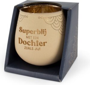 Miko sfeerlichthouder Superblij met een dochter zoals jij