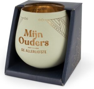 Miko waxinehouder Ouders, glas