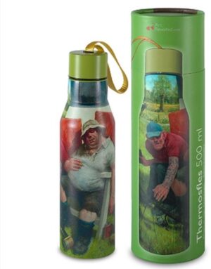Marius van Dokkum thermosfles Sportvissers, 500 ml