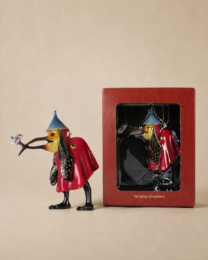 Parastone ornament Vogel met brief naar Jheronimus Bosch